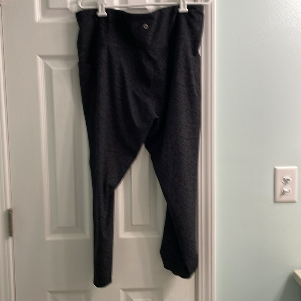 RBX leopard print yoga pants - Picture 2 of 4